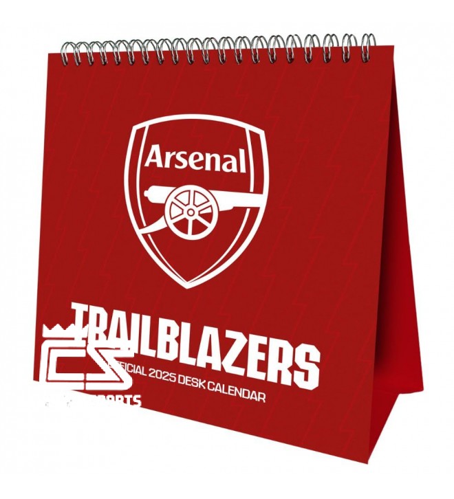 Arsenal FC Desktop Calendar 2025